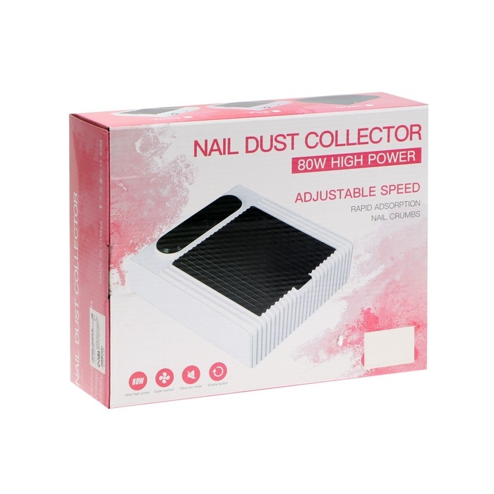 Пылесос для маникюра  LMP-02, 80 Вт, 4000 об/мин, 1 фильтр, белый Пылесос для маникюра  LMP-02, 80 Вт, 4000 об/мин, 1 фильтр, белый