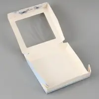 Коробка подарочная с окном &laquo;Мечты&raquo;, 20&times;20&times;4 см, самосборная