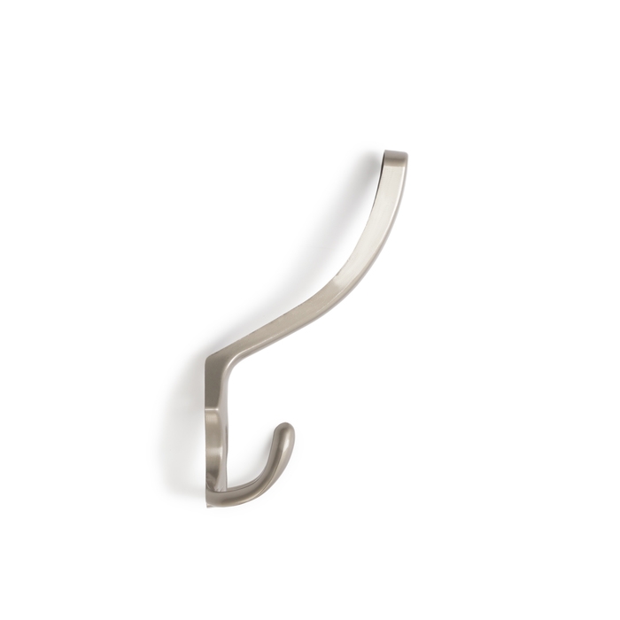 Крючок мебельный ТУНДРА TKT004, трехрожковый, сатиновый никель Крючок мебельный ТУНДРА TKT004, трехрожковый, сатиновый никель