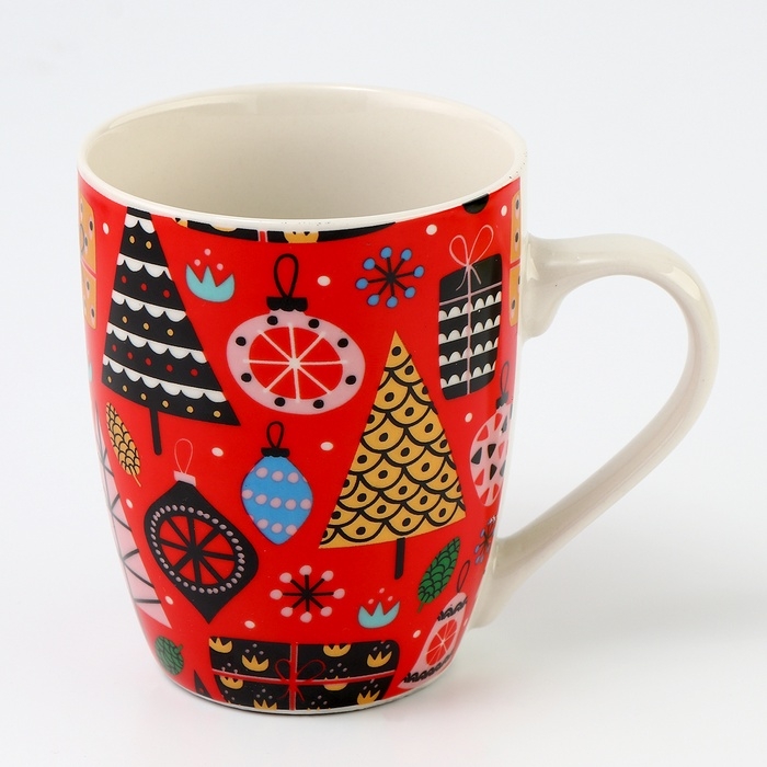 Новогодний подарочный набор «Исполнения желаний»: мягкая игрушка змея и кружка