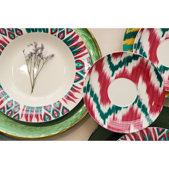 Тарелка глубокая фарфоровая Доляна Askım, 340 мл, d=20 см ㅤ Тарелка глубокая фарфоровая Доляна Askım, 340 мл, d=20 см ㅤ