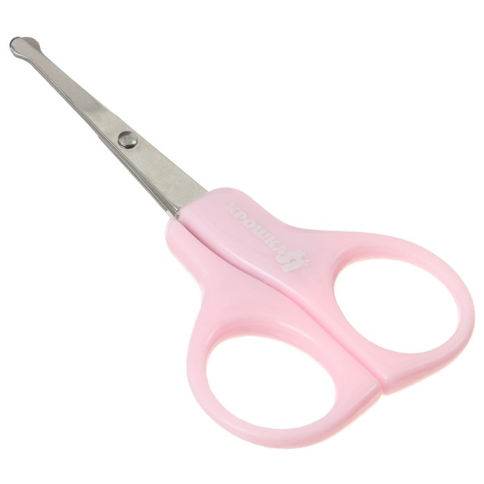 Детский маникюрный набор, 2 предмета: ножницы, кусачки-книпсер, от 0 мес., цвет розовый Детский маникюрный набор, 2 предмета: ножницы, кусачки-книпсер, от 0 мес., цвет розовый