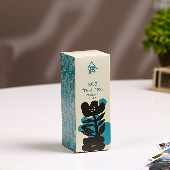 Наполнитель для ароматического диффузора Свежесть моря 100 мл Наполнитель для ароматического диффузора Свежесть моря 100 мл