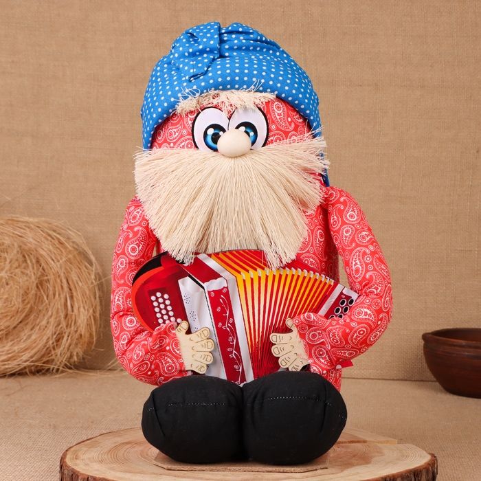 Домовой Домовой "Малыш с баяном", 43х25х20 см