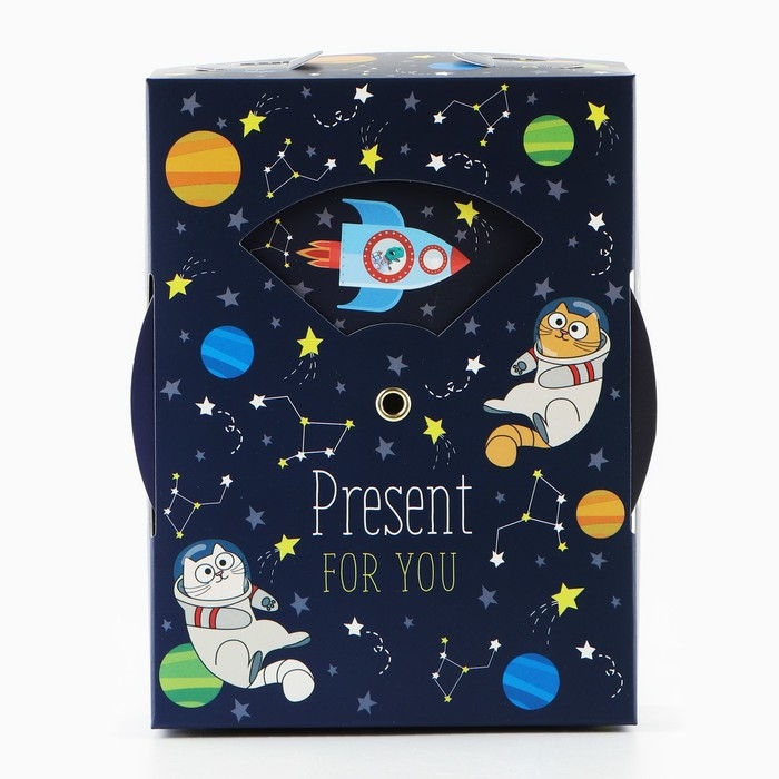 Коробка складная «Космос », 16 х 12 х 5 см