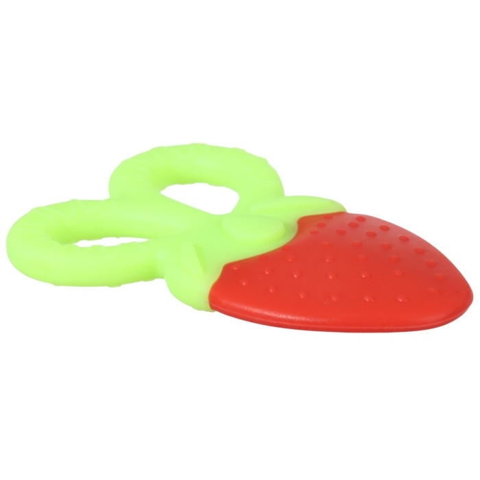 Прорезыватель силиконовый «Клубничка», Крошка Я