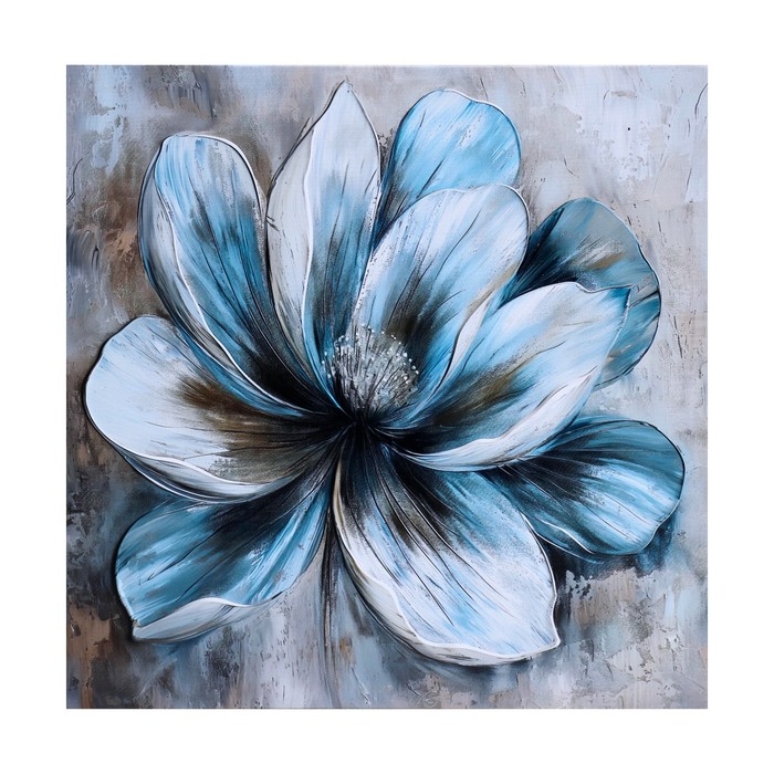 Картина на холсте Картина на холсте "Нежный цветок" 50*50 см