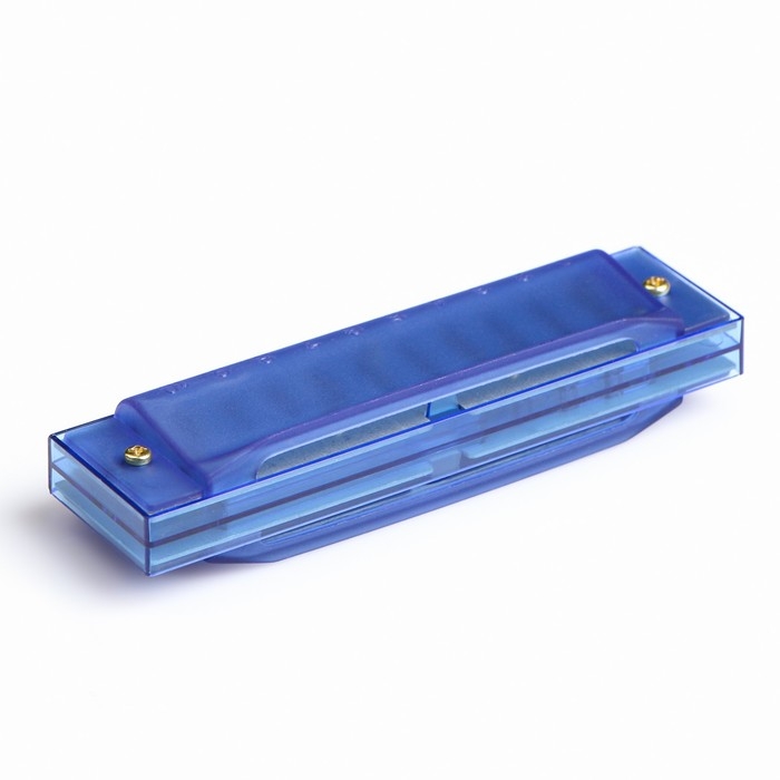 Губная гармошка Music Life, диатоническая, 10 отверстий, c-major, с футляром, синяя Губная гармошка Music Life, диатоническая, 10 отверстий, c-major, с футляром, синяя