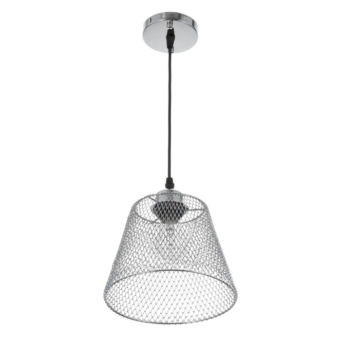 Светильник BayerLux Светильник BayerLux "Фиш" Е27 40Вт хром 20х20х16-116см