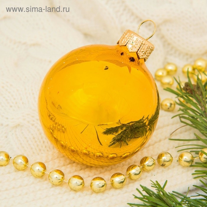 Набор новогодних шаров Набор новогодних шаров "Волшебство" d-6 см (набор 5 шт)