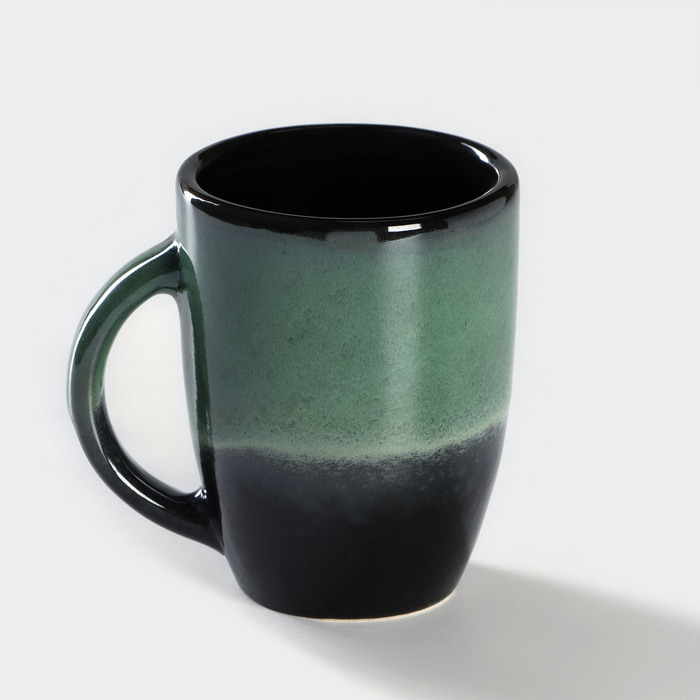 Кружка фарфоровая Verde notte, 300 мл, фарфор