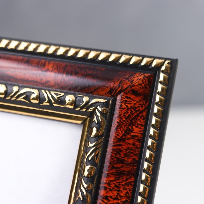 Фоторамка пластик 10х15 см темный орех (782) Фоторамка пластик 10х15 см темный орех (782)