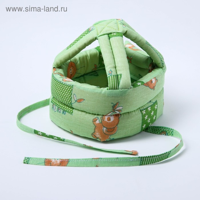 Шапка-шлем противоударный для детей, цвет и рисунок МИКС Шапка-шлем противоударный для детей, цвет и рисунок МИКС