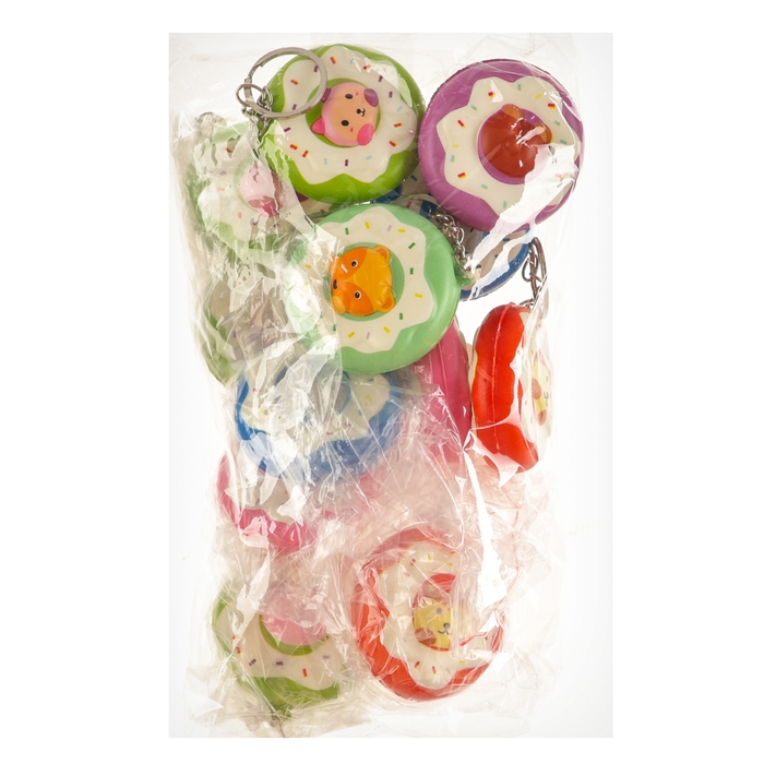 Мялка-сквиш «Зверюшки», на брелоке, цвет МИКС Мялка-сквиш «Зверюшки», на брелоке, цвет МИКС