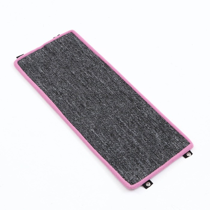 Когтеточка  угловая малая, ковролиновая с пропиткой, 55 х 11 см, микс Когтеточка  угловая малая, ковролиновая с пропиткой, 55 х 11 см, микс