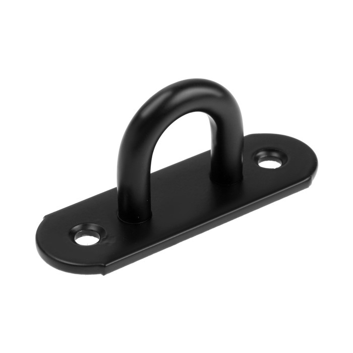 Кронштейн ТУНДРА для крепления тросов 3,5 см, цвет черный Кронштейн ТУНДРА для крепления тросов 3,5 см, цвет черный