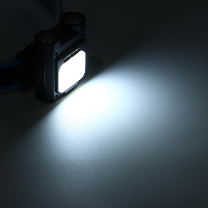 Фонарь налобный аккумуляторный, 6 Вт, 1400 мАч, 400 лм, XPG, 2835SMD, 6 режимов Фонарь налобный аккумуляторный, 6 Вт, 1400 мАч, 400 лм, XPG, 2835SMD, 6 режимов