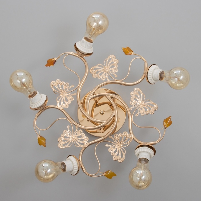 Люстра Люстра "Велма"3х40Вт Е27 Золото МОДЕЛЬ: 2600549