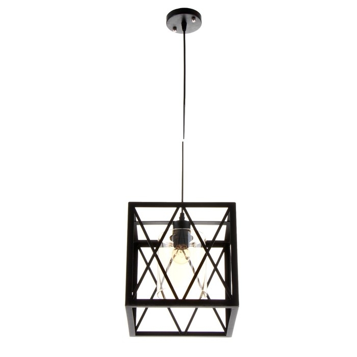 Светильник BayerLux Светильник BayerLux "Малевич" E27 40Вт черный 25х25х100 см