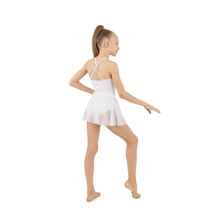 Юбка для гимнастики и танцев Grace Dance, р. 44, цвет белый Юбка для гимнастики и танцев Grace Dance, р. 44, цвет белый