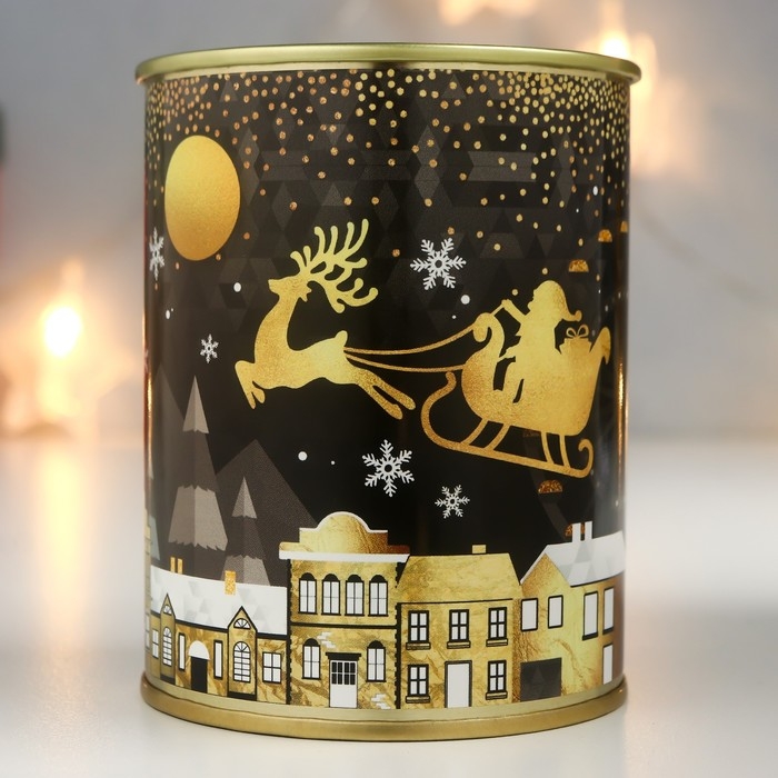 Копилка-банка металл  Копилка-банка металл "Исполнения желаний в Новом году"