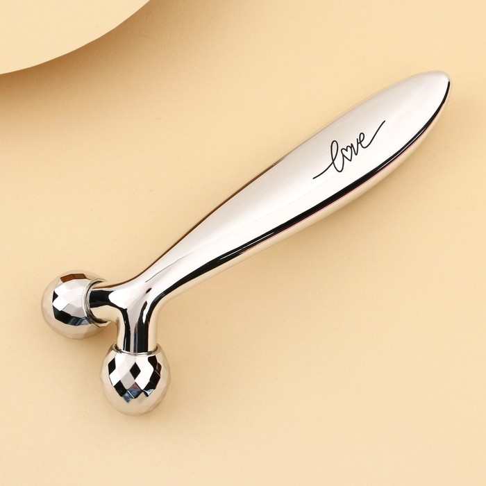 Массажер для лица роликовый, 3D, «Наслаждайся моментом», 16 х 8 см Массажер для лица роликовый, 3D, «Наслаждайся моментом», 16 х 8 см