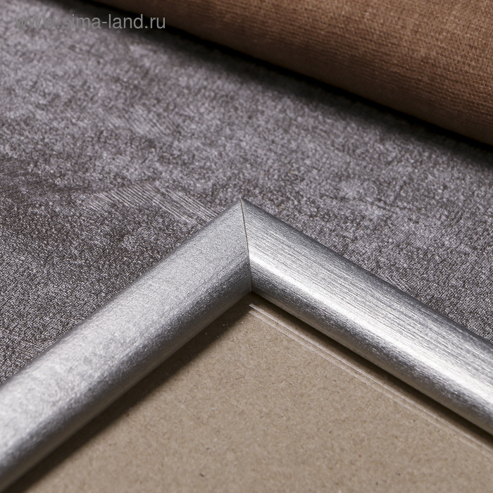 Фоторамка сосна с19 серебро 40х60 см (пластиковый экран) Фоторамка сосна с19 серебро 40х60 см (пластиковый экран)