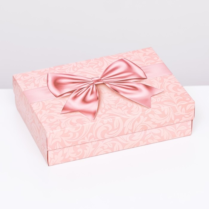 Подарочная складная коробка, упаковка, Подарочная складная коробка, упаковка, "Нежность" 21 х 15 х 5,7 см