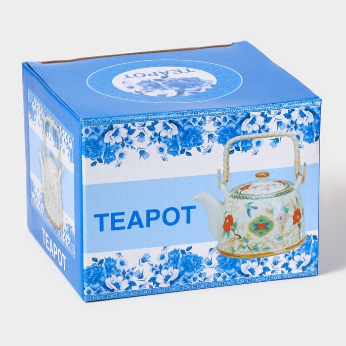 Чайник заварочный «Синий дракон», 900 мл, с металлическим ситом Чайник заварочный «Синий дракон», 900 мл, с металлическим ситом