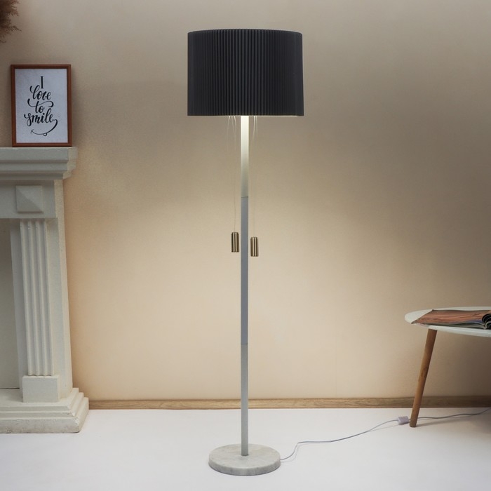 Торшер "Трансформер" LED серый 40х40х150 см