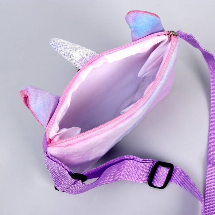 Сумка детская «Плюшевый единорог», 17х13х3 см Сумка детская «Плюшевый единорог», 17х13х3 см