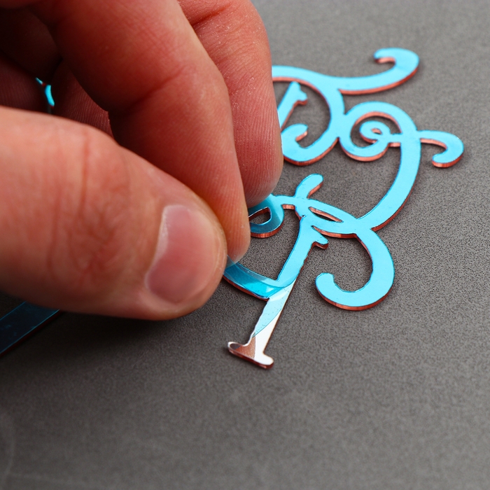 Топпер &laquo;С Днём Рождения&raquo; со звездой, цвет розовое золото