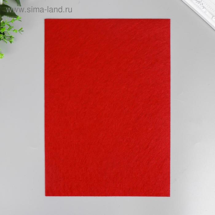 Фетр мягкий 1 мм Фетр мягкий 1 мм "Бордовый" набор 10 листов формат А4