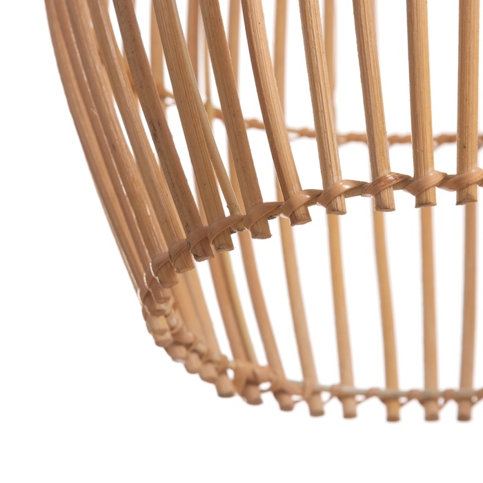 Светильник потолочный из ротанга Светильник потолочный из ротанга "Джони" 1х120Вт, Е27, 22х22х60 см