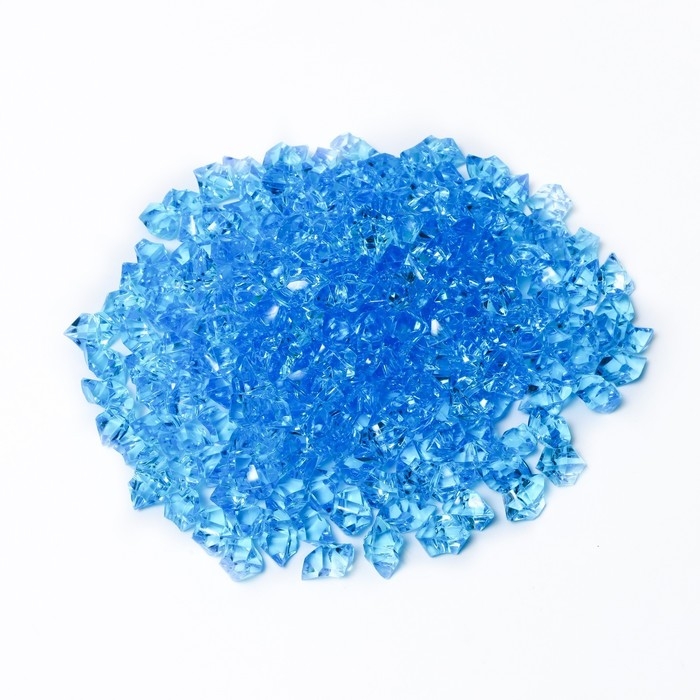 Искусственный лед, 260 шт, 25 х 18 мм, синий Искусственный лед, 260 шт, 25 х 18 мм, синий