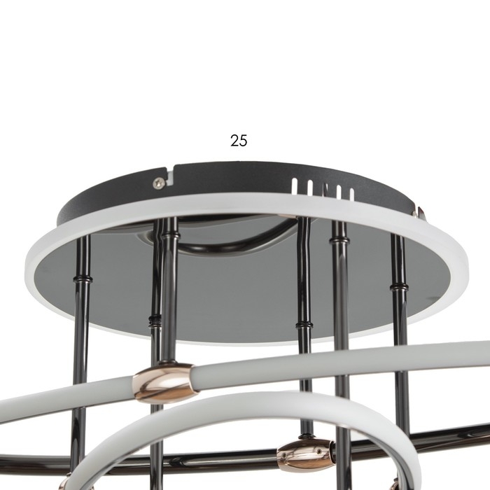 Светильник Светильник "Фави" LED 80Вт 4000К черный 58х23х60 см BayerLux