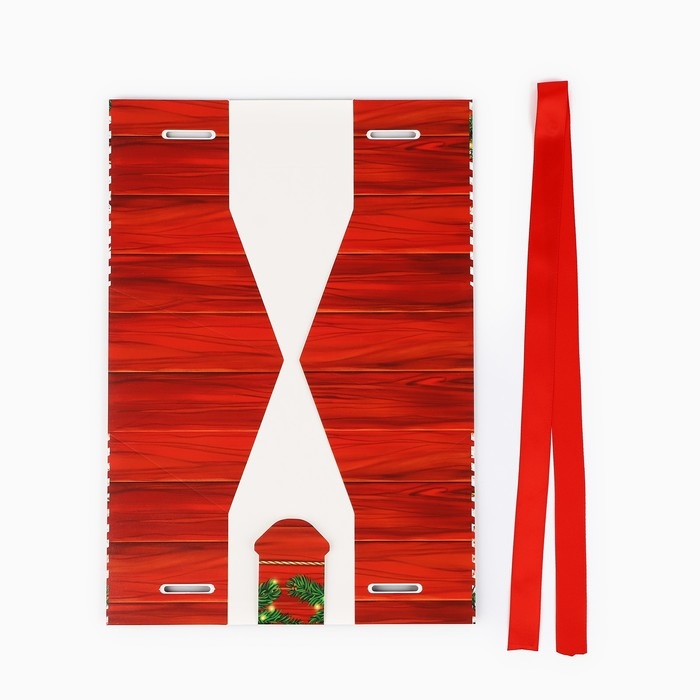 Коробка подарочная «Новогодняя посылка», 24 х 11.5 х 9.5, Новый год Коробка подарочная «Новогодняя посылка», 24 х 11.5 х 9.5, Новый год