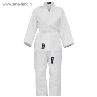 Кимоно для карате RuscoSport, для начинающих, 220-250 г/м², рост 140 см