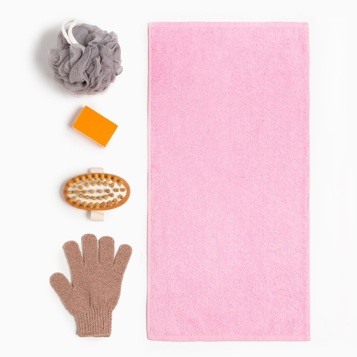 Подарочный набор Этель  Подарочный набор Этель "Звезда в душе" полотенце 30х60 см и банные аксессуары