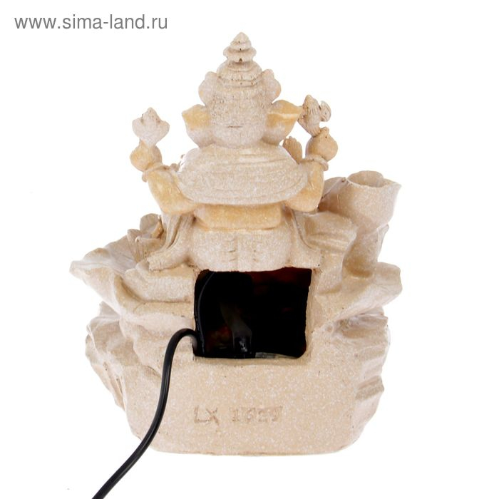 Фонтан "Ганеша мрамор" 27,5х21х17,5 см