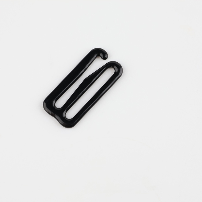 Крючок для бретелей, металлический, 20 мм, 20 шт, цвет чёрный Крючок для бретелей, металлический, 20 мм, 20 шт, цвет чёрный