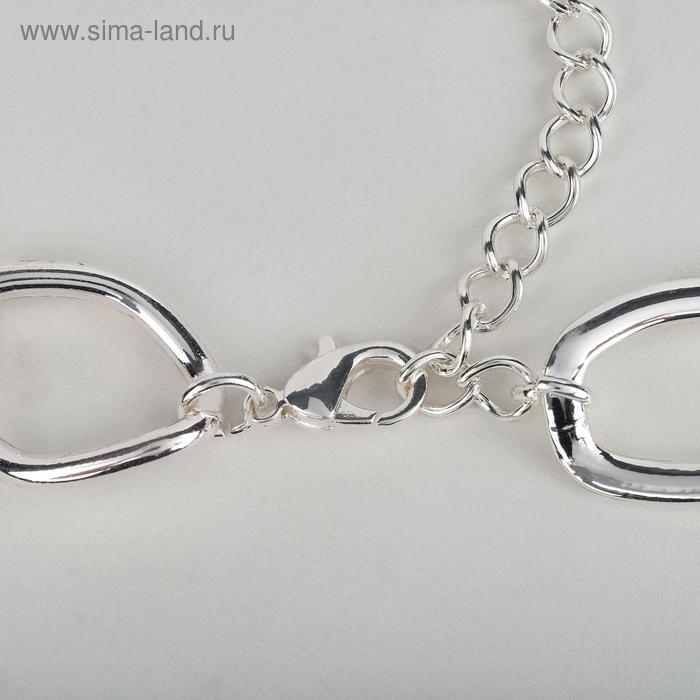 Колье «Цепь» разные звенья, цвет серебро,55 см Колье «Цепь» разные звенья, цвет серебро,55 см