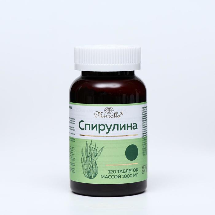 Спирулина «Мирролла», 120 таблеток по 750 мг Спирулина «Мирролла», 120 таблеток по 750 мг
