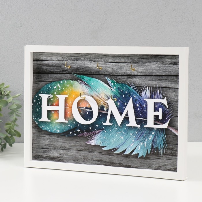 Ключница открытая Ключница открытая "Хоум" 5 крючков, 23х32 см