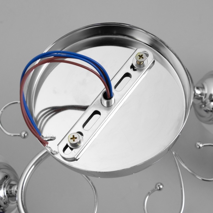 Люстра Люстра "Идрис" 2хЕ27 40Вт хром 47х26 см