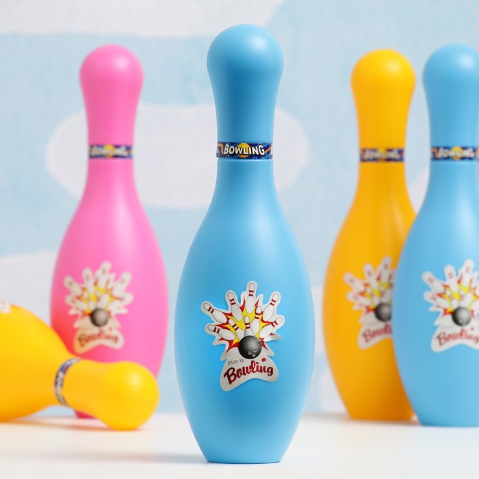 Набор игровой  Набор игровой "Боулинг" 10 кеглей, 2 шара
