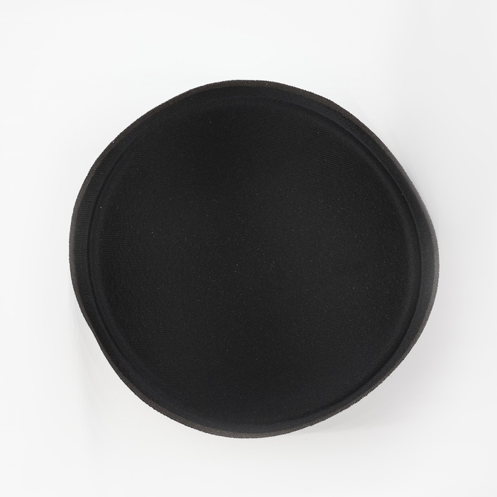 Чашки для бюстгальтера «Круг», 2XL (52), d = 16,5 см, пара, цвет чёрный Чашки для бюстгальтера «Круг», 2XL (52), d = 16,5 см, пара, цвет чёрный