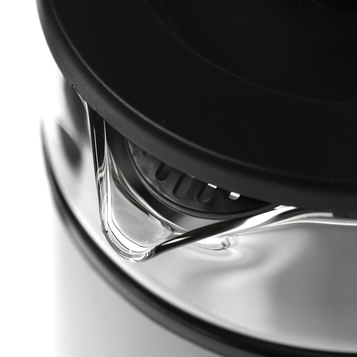 Чайник электрический Energy E-200, металл, колба стекло, 1.2 л, 1350 Вт, серый Чайник электрический Energy E-200, металл, колба стекло, 1.2 л, 1350 Вт, серый