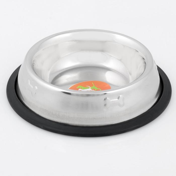 Миска с нескользящим основанием Миска с нескользящим основанием "Пирамида" рельефная, 230 мл