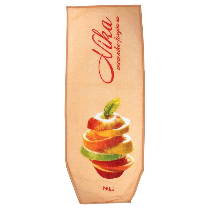 Чехол для гладильной доски Nika, 130×52 см, с поролоном, рисунок МИКС Чехол для гладильной доски Nika, 130×52 см, с поролоном, рисунок МИКС